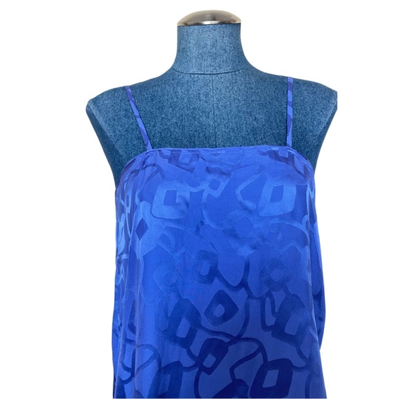 Vintage 100% Silk Tank Top - Picture 2 of 2